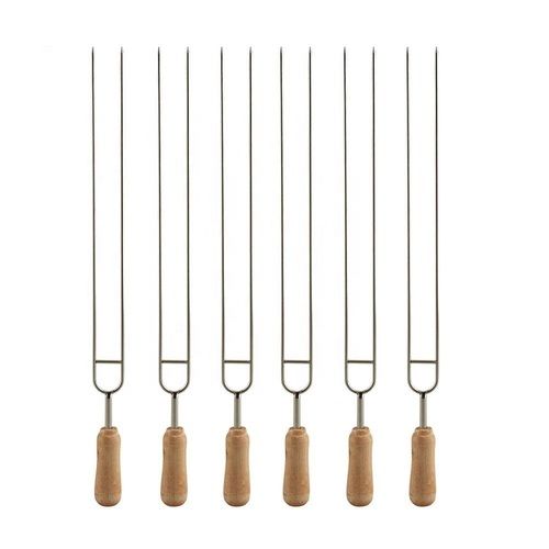 Wooden Handle Skewer Double Side