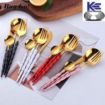 Color Full handle Brass Cutlery