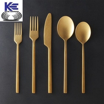 Brass Cutlery with matt finish