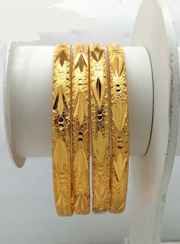 Gold Plated Shagun Bangle