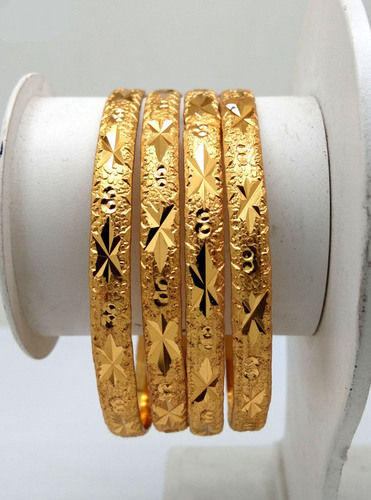 Gold Plated Shagun Bangle