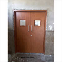 Wood Finish Steel Doors