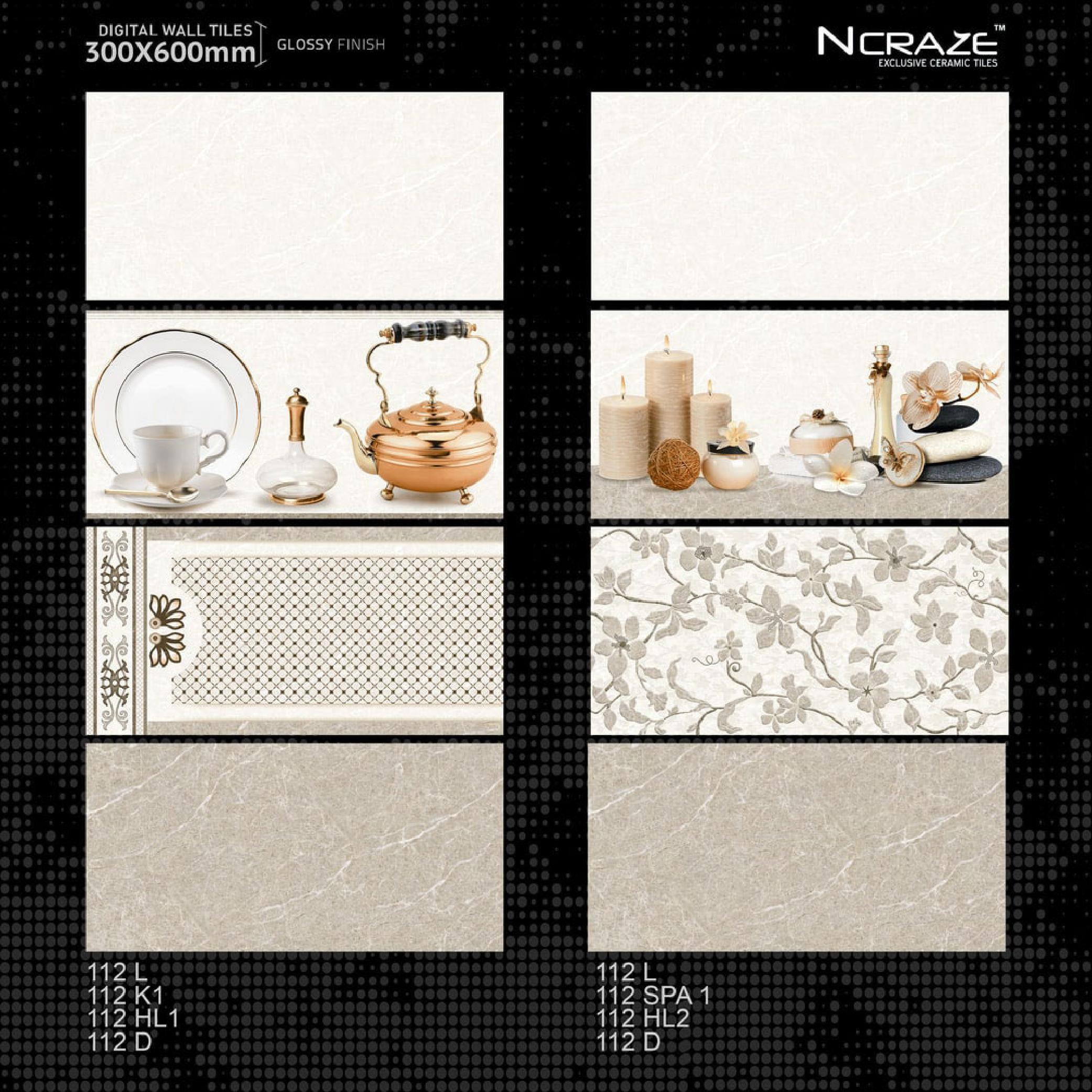 Attractive Design 300x600mm Wall tiles