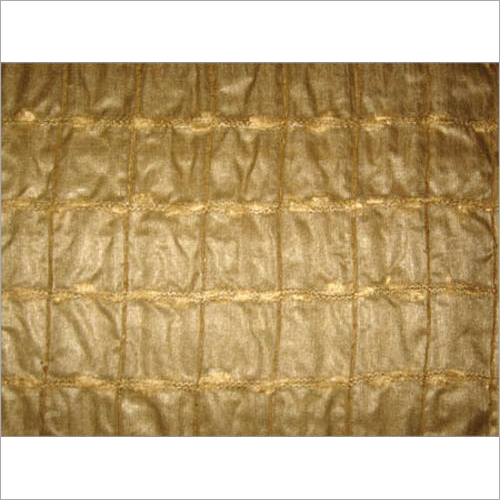 Stripe Tussar Silk Fabrics