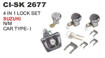 4 In 1 Lock Set Suzuki