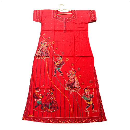 Ladies Half Sleeves Nighty