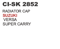 Radiator Cap Versa, Carry Suzuki