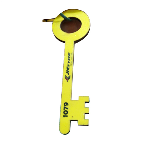 Key Shape Keychain