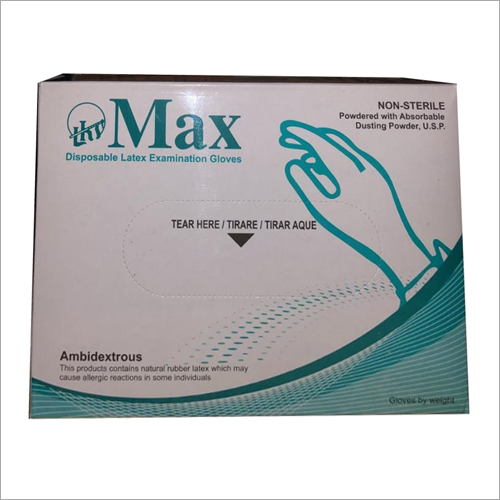 Disposable Latex Examination Gloves