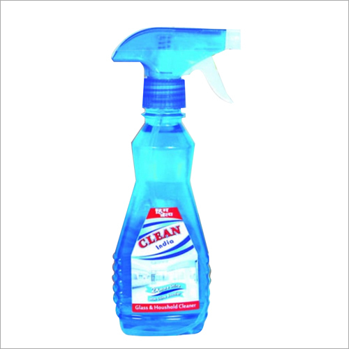 Liquid Glass Cleaner - Crystal Clear Liquid Formula, Anti-Bacterial Spray for Household and Office Glass Surfaces
