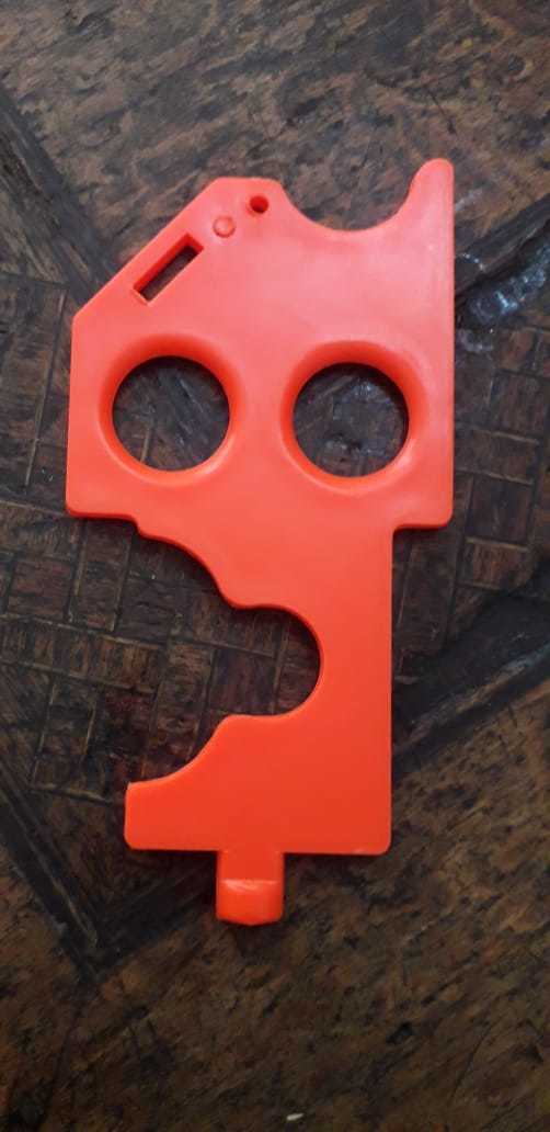 Covid keychain