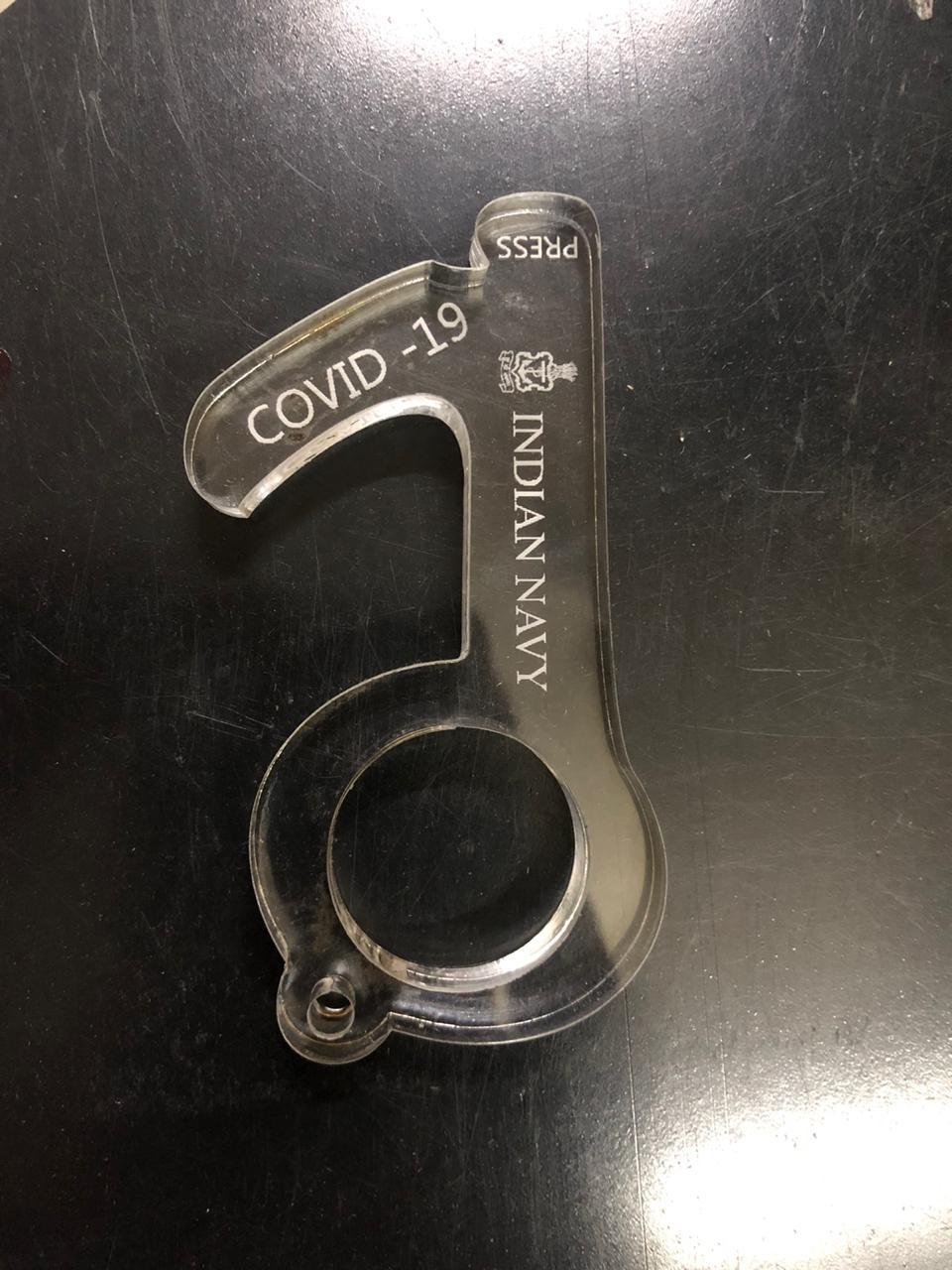Covid keychain