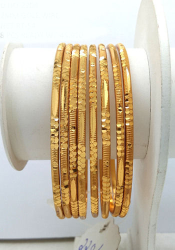 Gold Plated Shagun Bangle