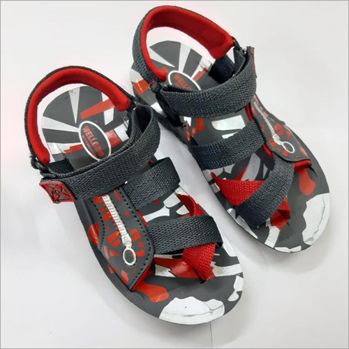 DIP Sandals Red N Black