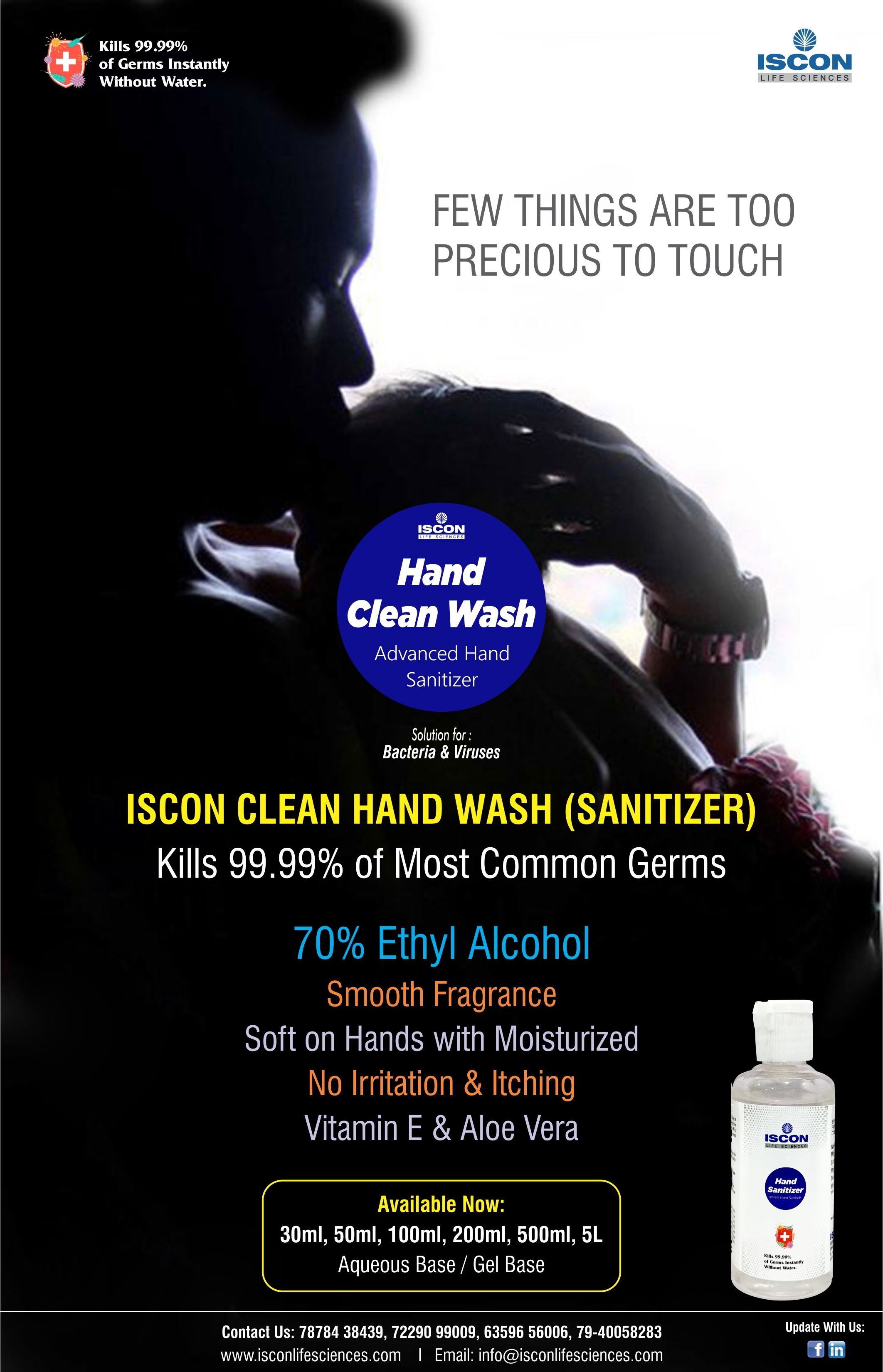 Hand sanitizer 500 ml Spray Bottle