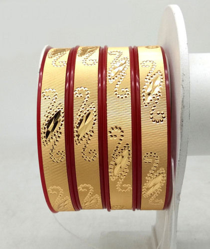 Anniversary Gold Plated Shagun Bangle