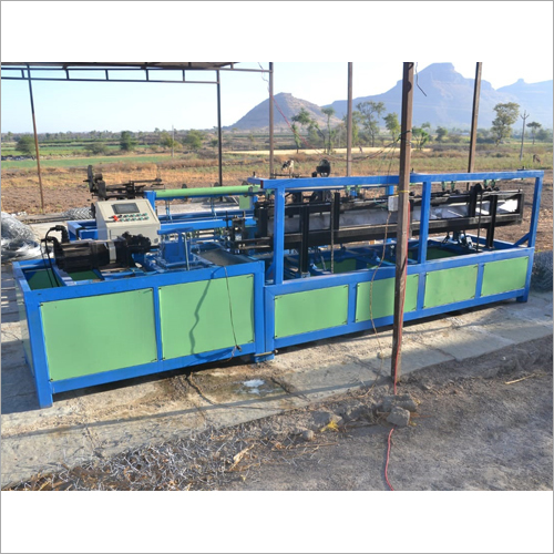 Fully Automatic Chain Link Fencing Machine - Mild Steel, 10 hp Power, 110 kg/h Capacity | 440 V, 50-60 Hz Frequency