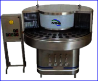 Rotary Bottle Washing Machine - Stainless Steel 304, Electric Drive, Plc Control | Automatic Heavy Duty Design, Low Power Consumption, One Year Warranty