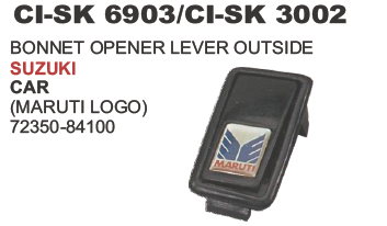 Bonnet Opener Lever Outside Suzuki car
