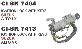 Ignition Lock with Keys Suzuki Alto Lx