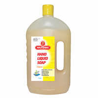 Yellow 1 Ltr Lemon Hand Liquid Soap Refill