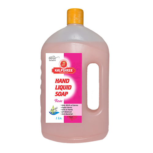 1 Ltr Rose Hand Liquid Soap Refill