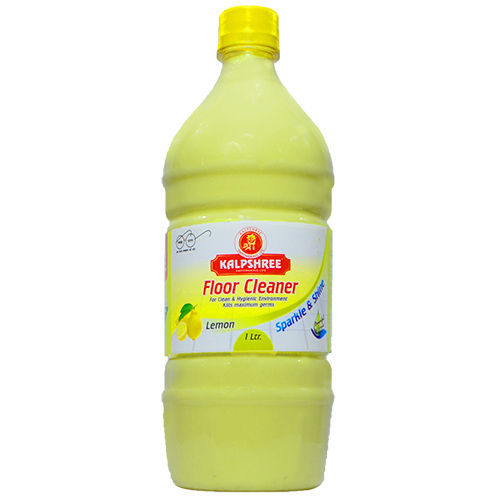 Yellow 1 Ltr Lemon Fragrance Floor Cleaner