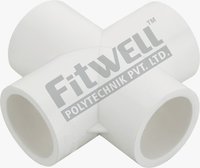 Upvc Cross Tee - Durable Upvc Material, Versatile Design For Plumbing And Drainage Solutions
