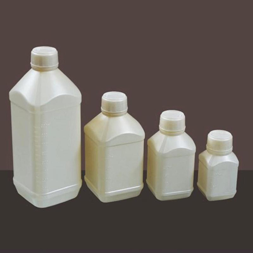 Square Bottle with View Strip (Pearl Color)