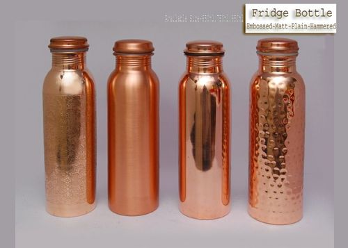 Copper Bottles Length: 9" Inch (In)