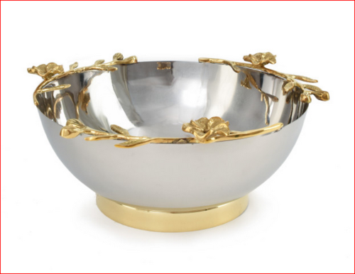 Steel and Brass Bowl By KAZMI EMPORIUM
