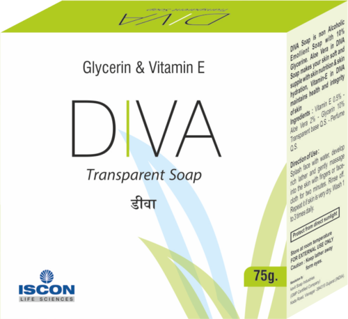 Diva Soap (Vitamin E & Mineral Oil  (Moisturizing Soap)