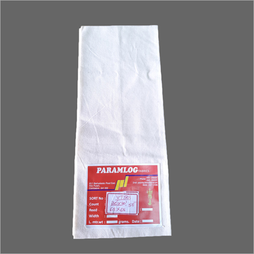 100% Cotton Sheeting Fabric 30S X 30S, 50 Inch, 150 Grams/Meter - Color: White