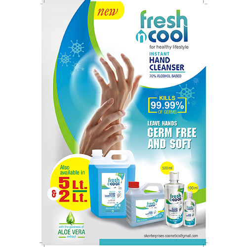 Fresh N Cool Hand Sanitizer In 2Ltr