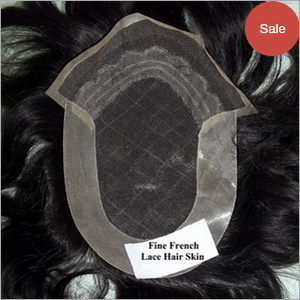 Fine French Lace Hair Skin