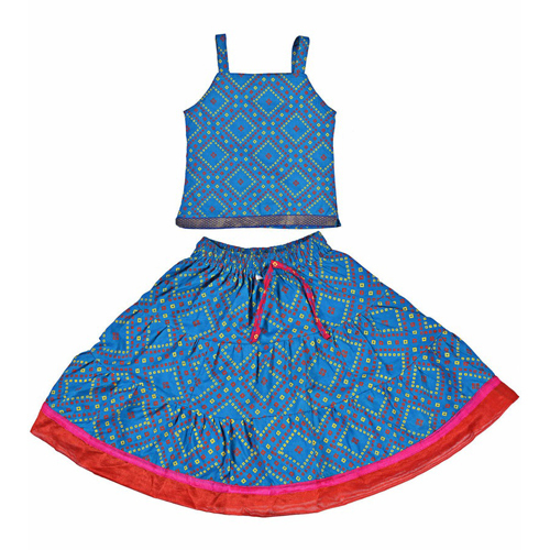 Girls Top With Skirt