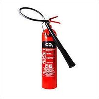 Co2 Fire Extinguisher - Iron Steel Material, Red Color | Ideal For Industrial Applications