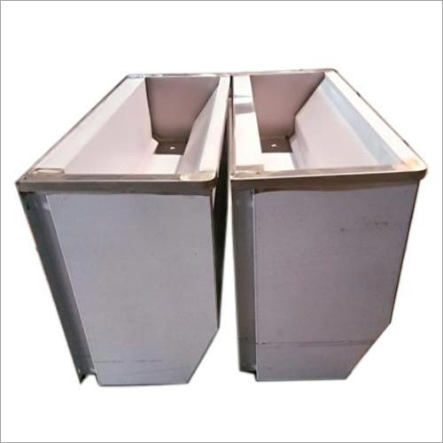 Silver Stainless Steel Rectangular Hospital Sink