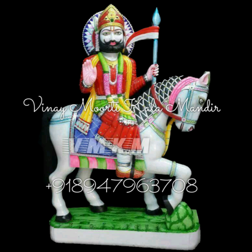 Goga Ji Marble Statue