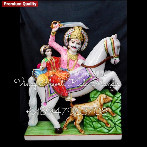 TejaJi Marble Statue