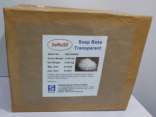 Solid Sarusil Transparent Soap Base