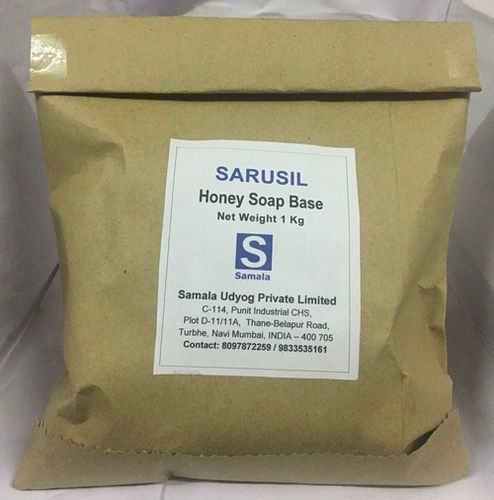 Solid Sarusil Honey Soap Base