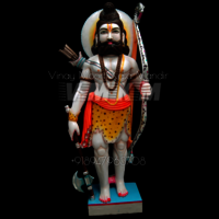 White Marble Prashuram Statue