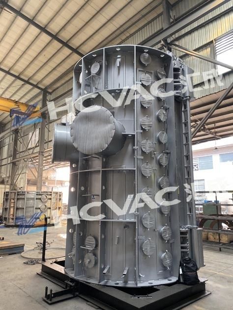 HCVAC PVD Coating Machine for Golden Stainless Steel Furniture Sheet Pipe