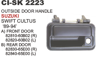 Outside Door Handle Suzuki Cultus Front/Rear