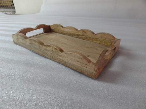 Square Wooden Tray