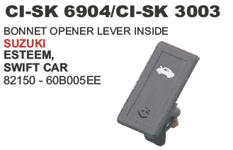 Bonnet Opener Lever Inside Suzuki Esteem Swift car