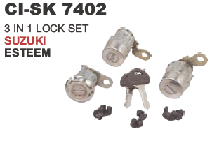 3 in 1 Lock set Suzuki Esteem