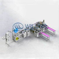Full Automatic 3 Ply Face Mask Making Machine