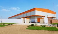 Prefabricated Structure - Metal Sheet & Sandwich Panel, Aluminum Windows & Doors | Four Windows, Glass Wool Insulation, Durable For Warehouse & Workshop Use